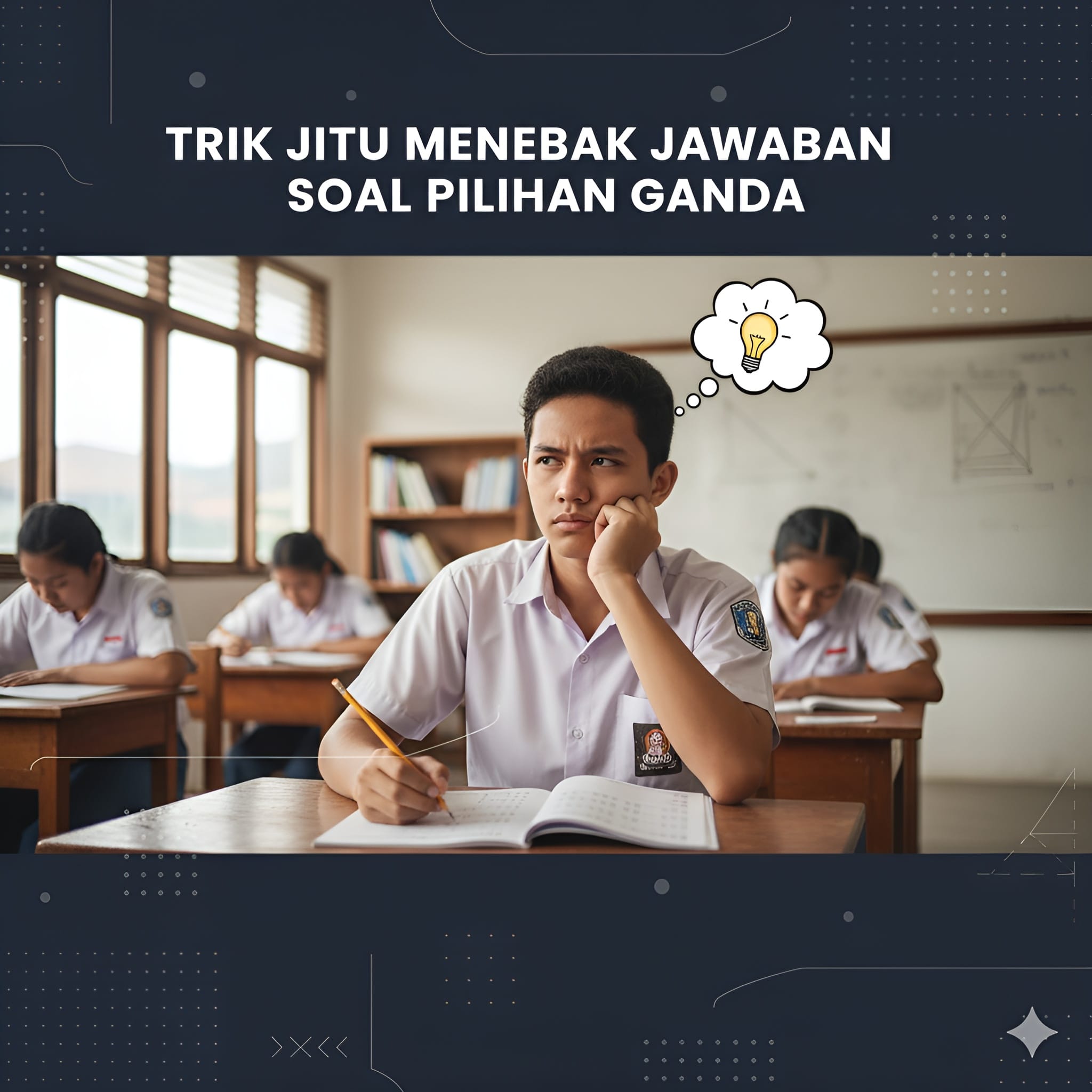 Trik jitu menebak jawaban soal pilihan ganda