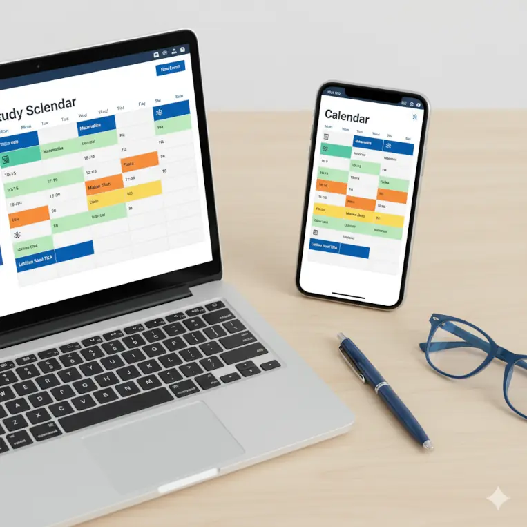 Contoh jadwal belajar TKA SMA yang realistis dan seimbang