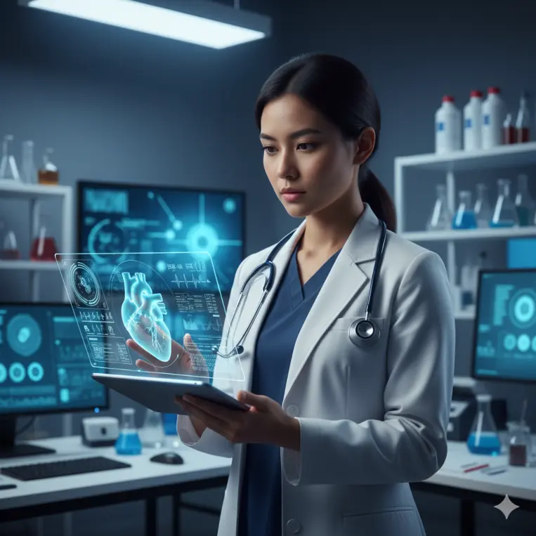 Seorang calon dokter dengan mindset pembelajar seumur hidup, selalu adaptif dengan teknologi medis terkini.