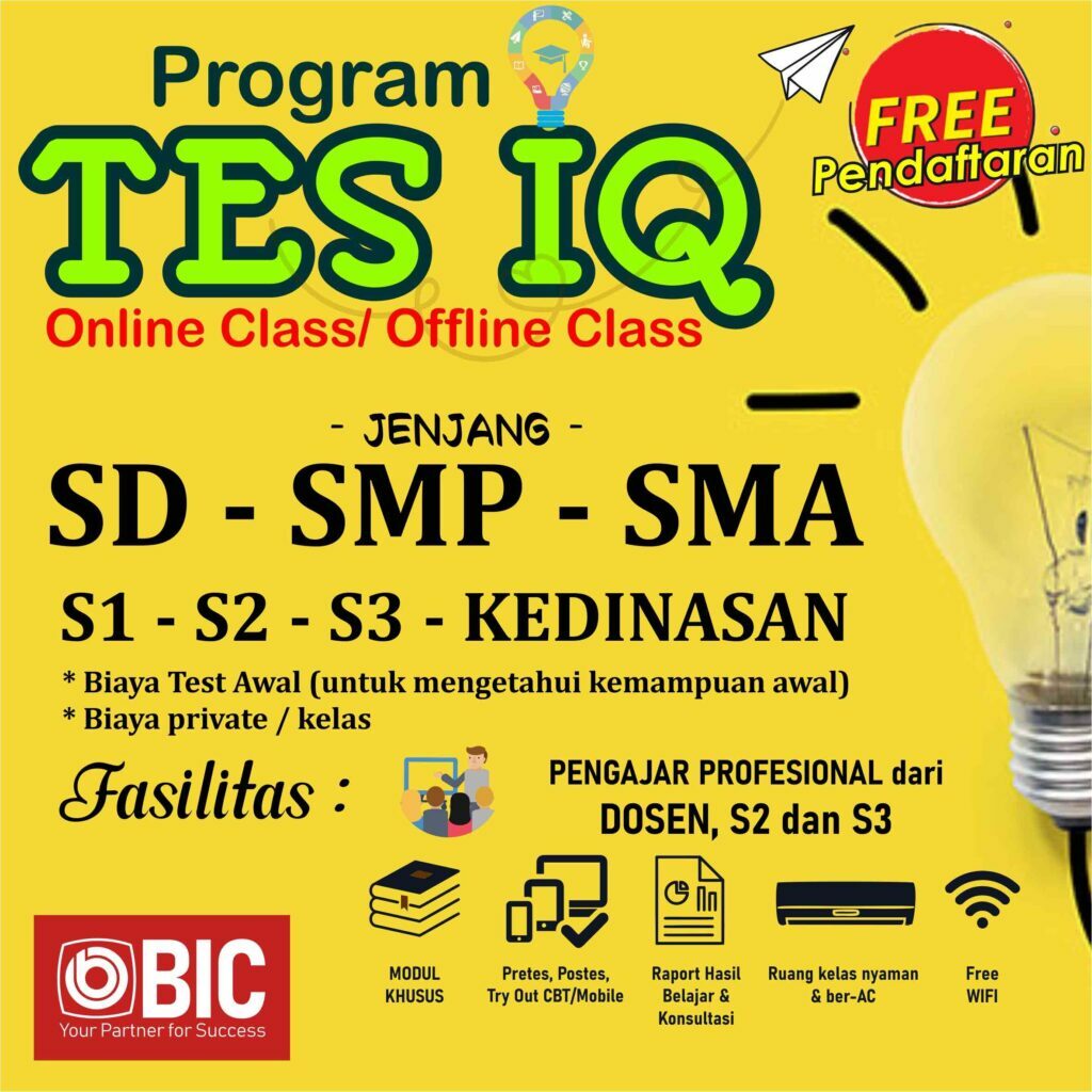 BIMBEL TES IQ 2022 2186
