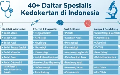 40+ Daftar Spesialis Kedokteran Resmi di Indonesia: Panduan Definitif